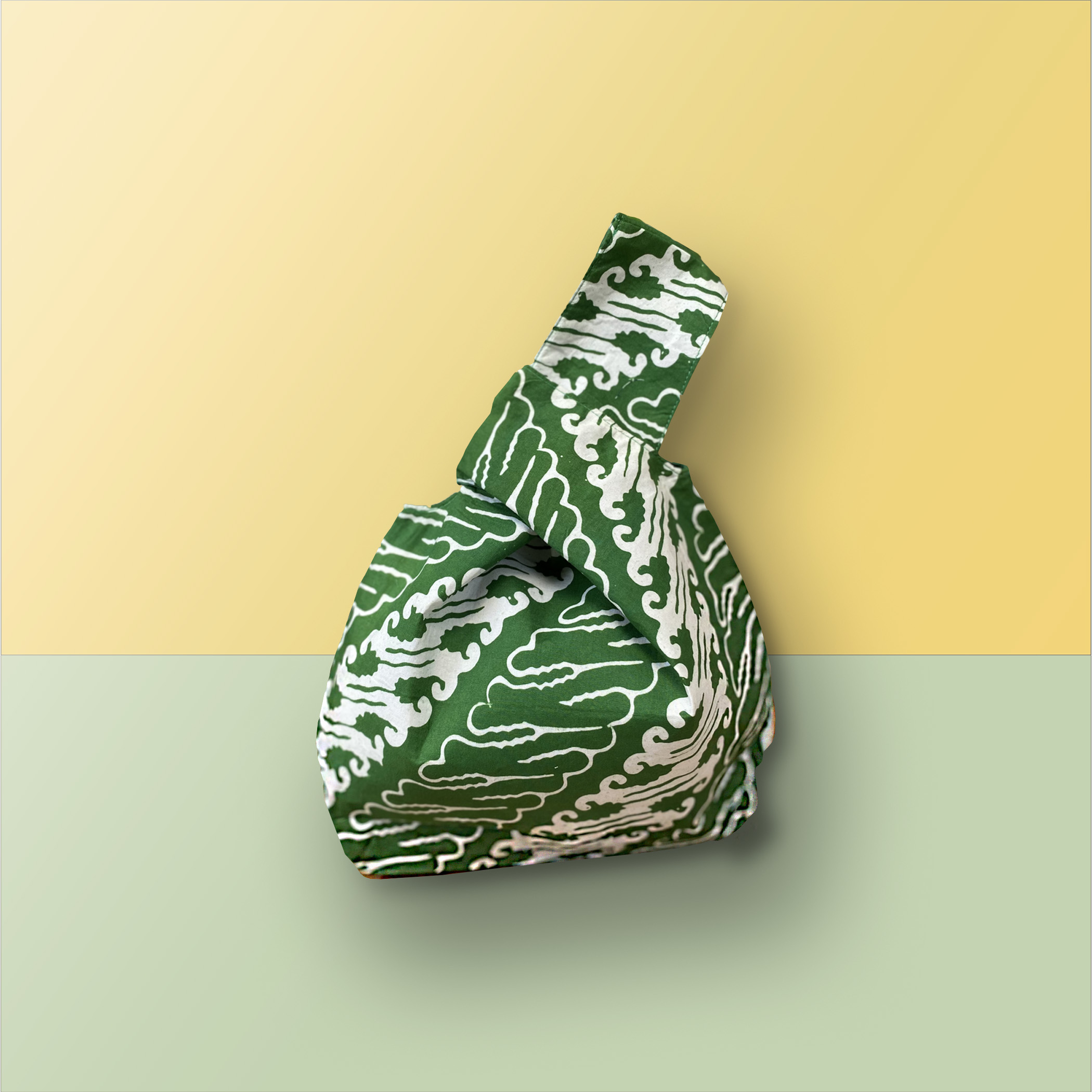 Knot Bag Green - KB4 by YUMANA