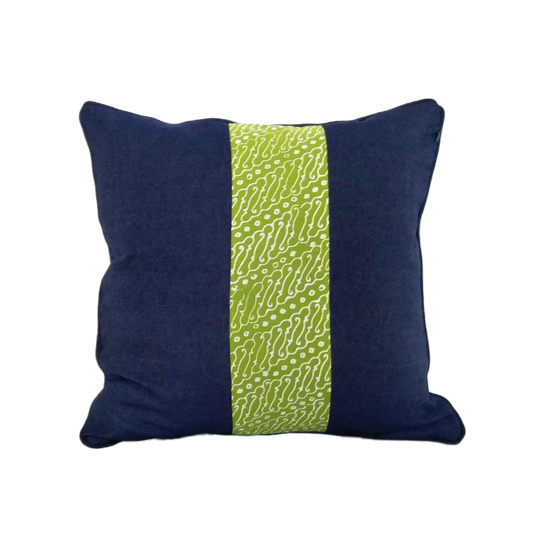 Nirmala Cushion Cover Green Batik