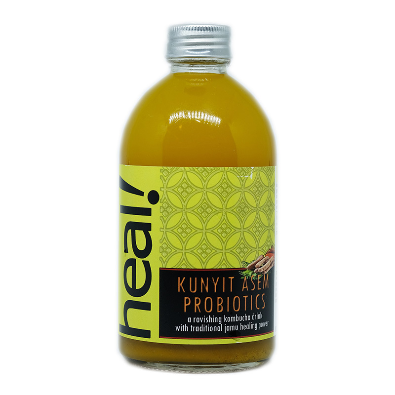 Kunyit Asem Probiotics Kombucha by Heal! Probiotics